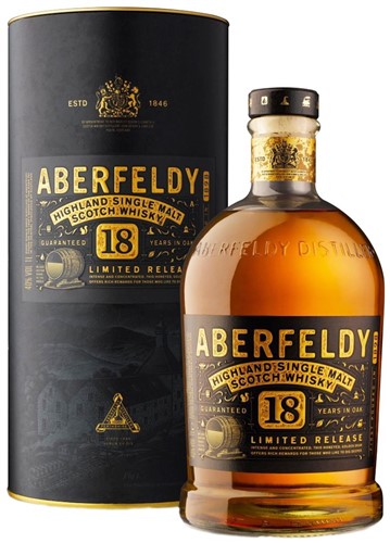 Виски - Аберфелди 18 летней выдержки (Aberfeldy 18 years old) - Алкостайл